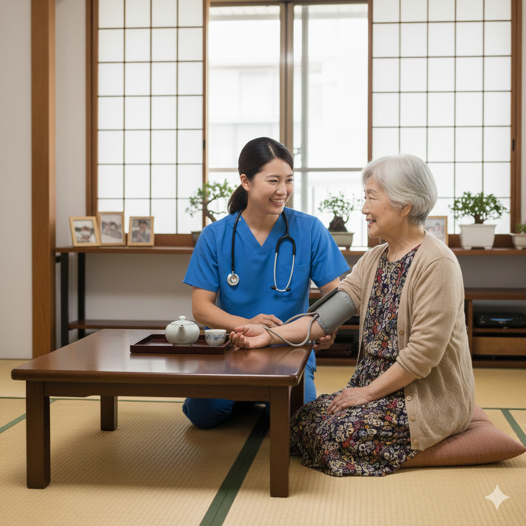 訪問看護の様子